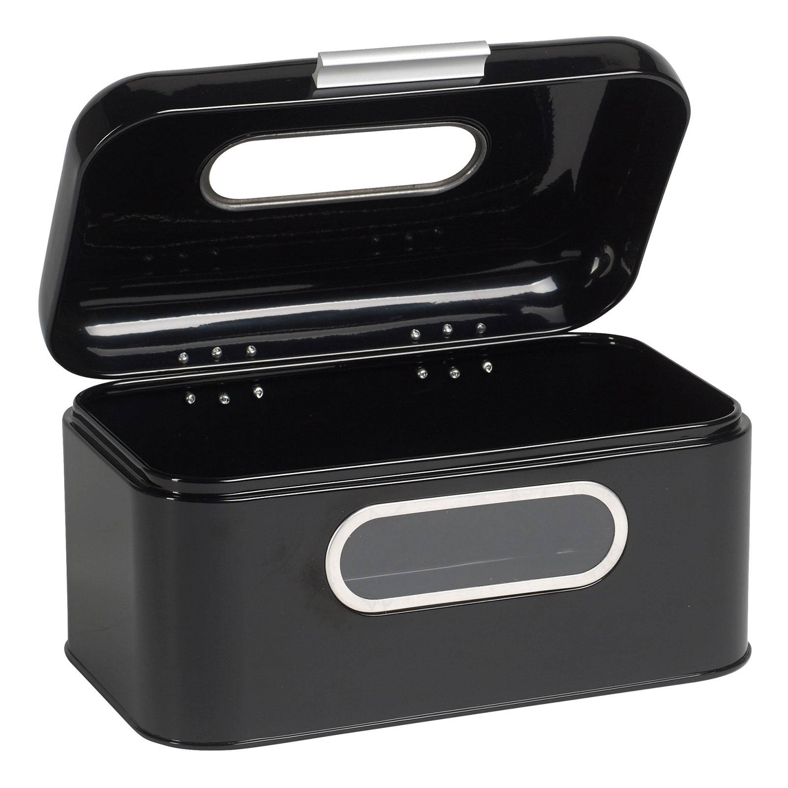 Echtwerk Retro-Brotkasten small Schwarz