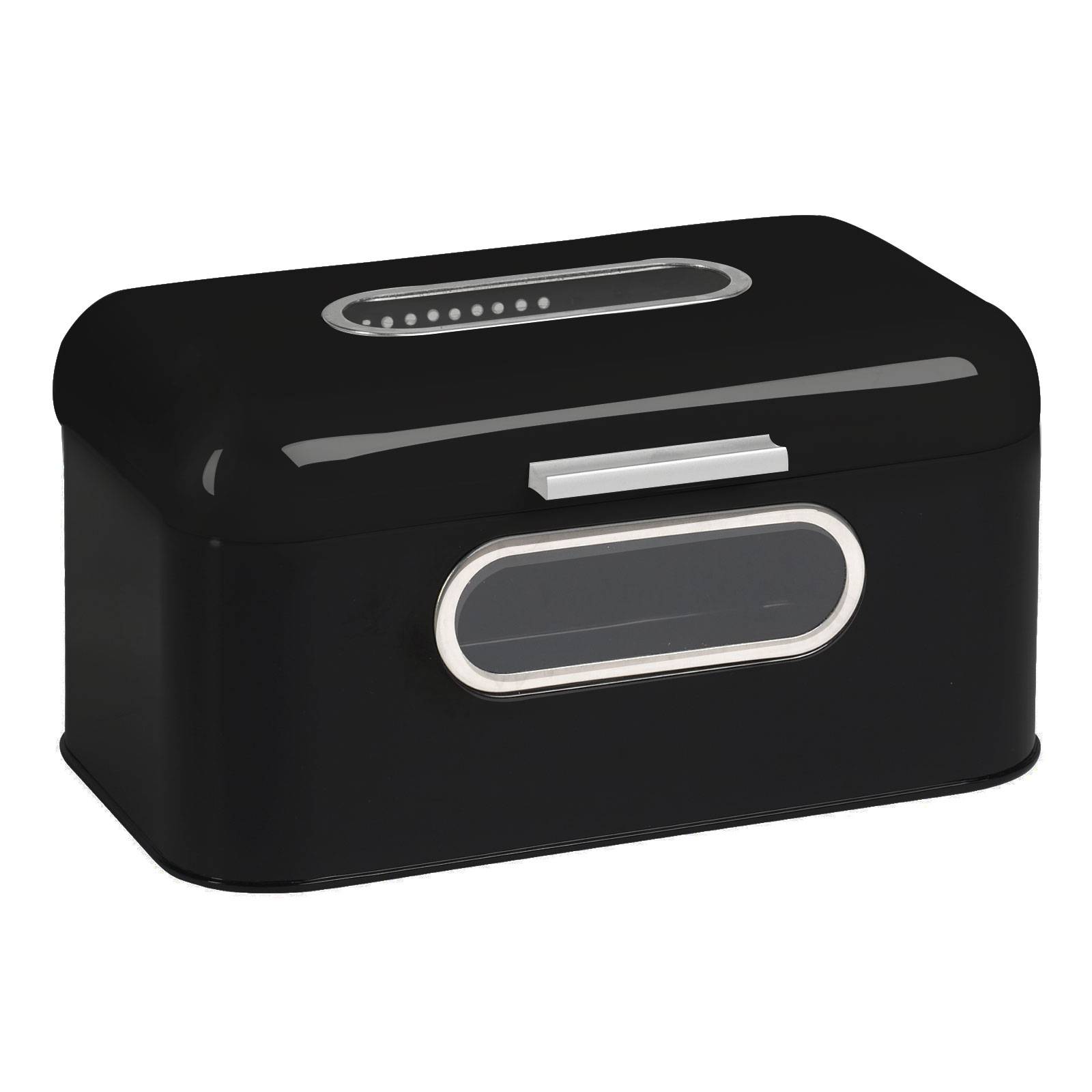 Echtwerk Retro-Brotkasten small Schwarz