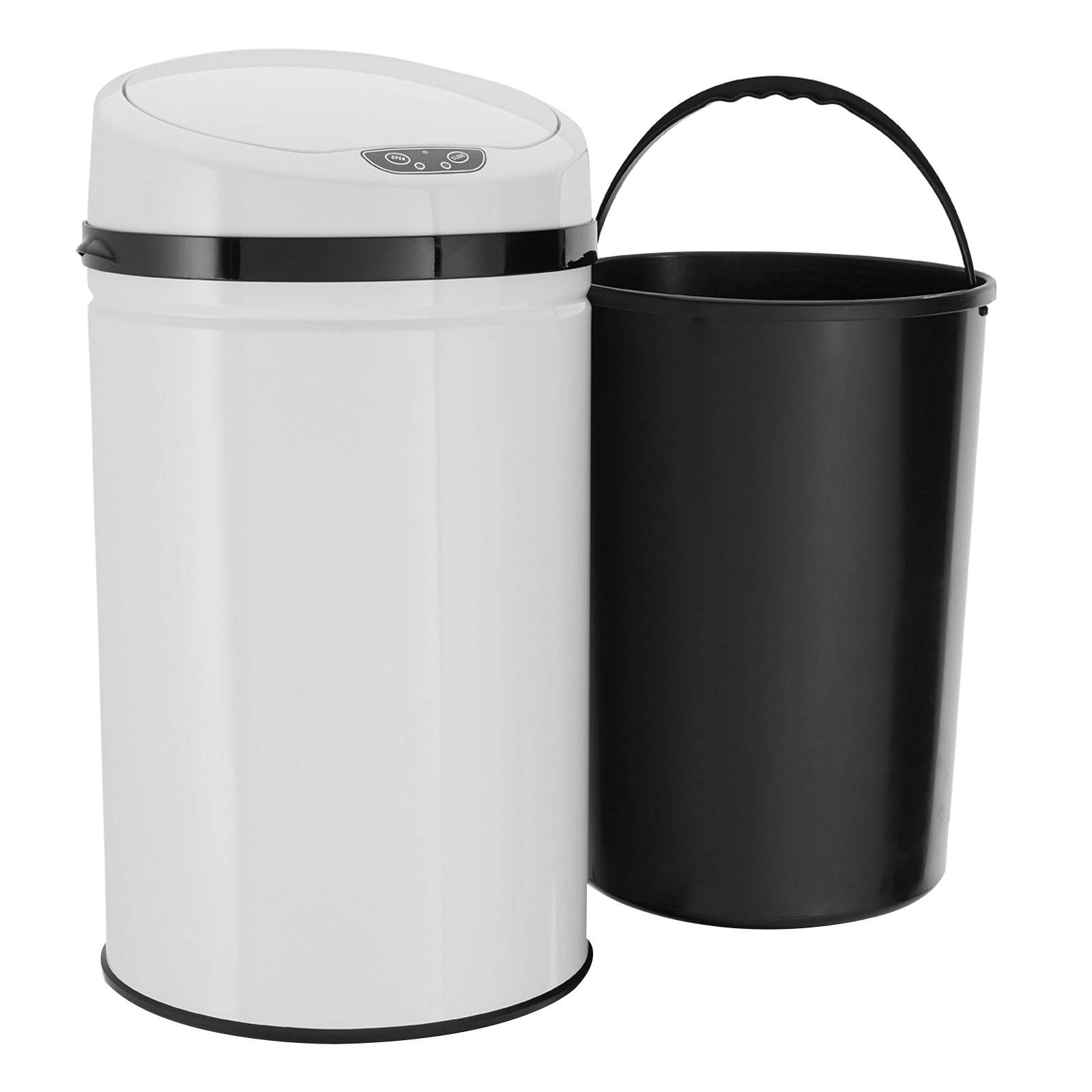 Echtwerk Abfalleimer mit Sensor 30L - Inox White