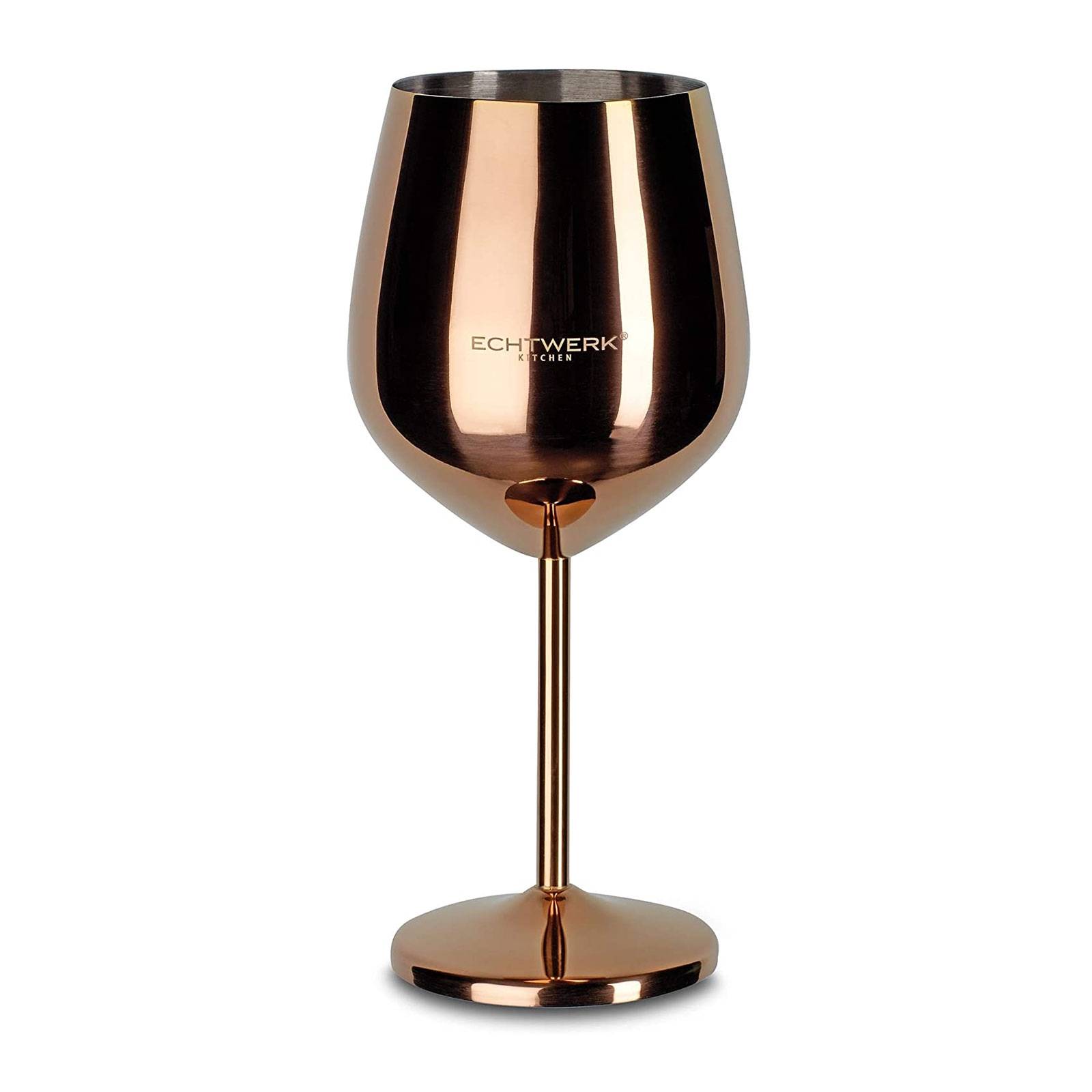 Echtwerk EW-WG-1786K Weinkelche aus Edelstahl Kupfer Edition
