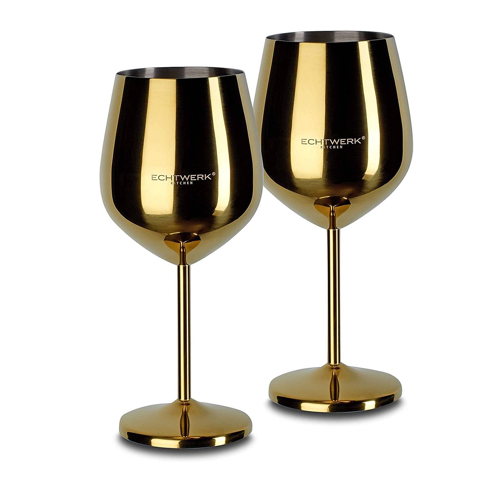 Echtwerk Weingläser Set 6tlg aus Edelstahl