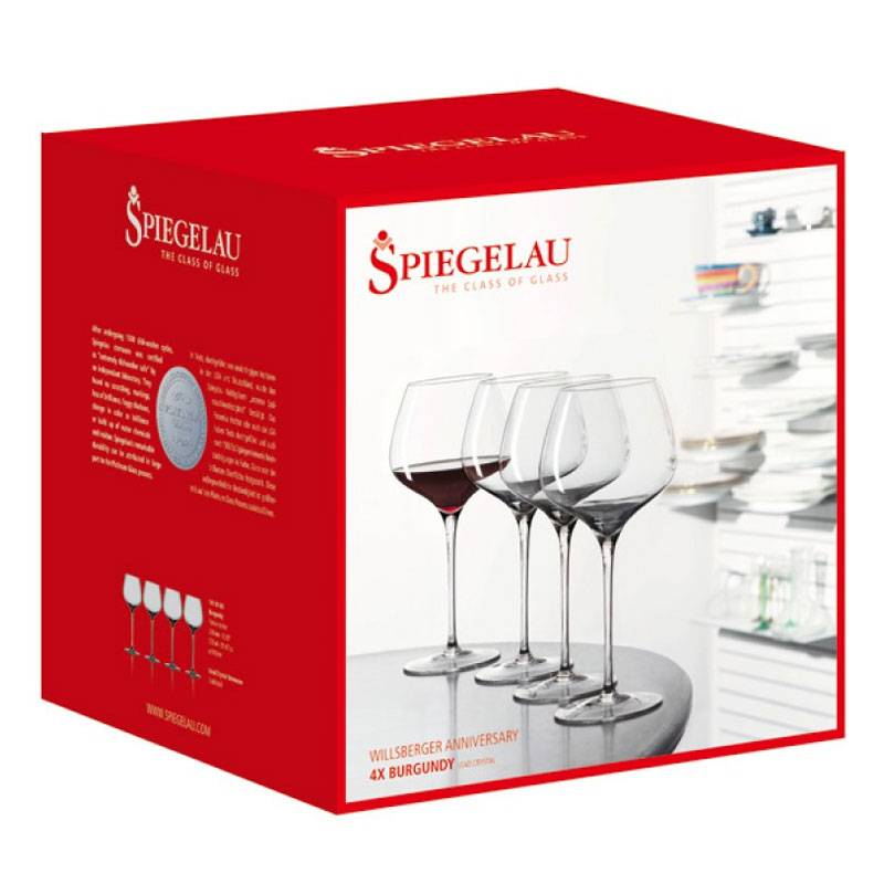 Spiegelau Willsberger Anniversary Burgunder 4er Set