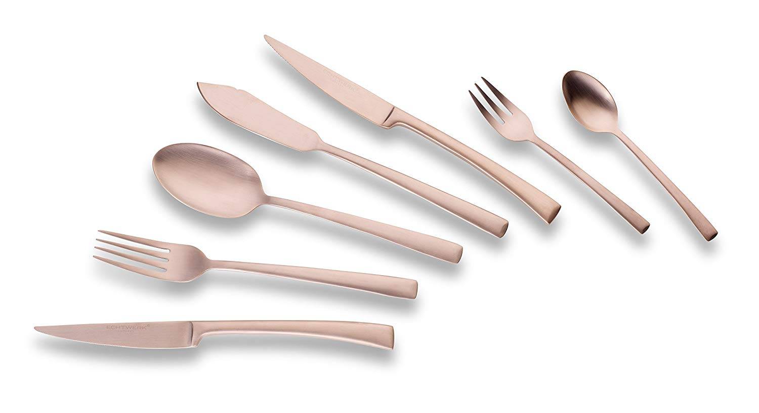 Echtwerk Tafelbesteck "AVELINO" 42lg - Bronze Edition