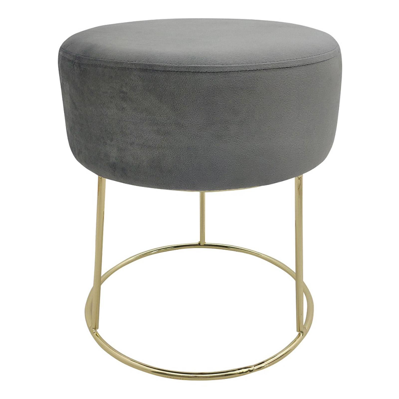 Echtwerk Sitzocker EW-SH-0417G Marylin mit Samtbezug