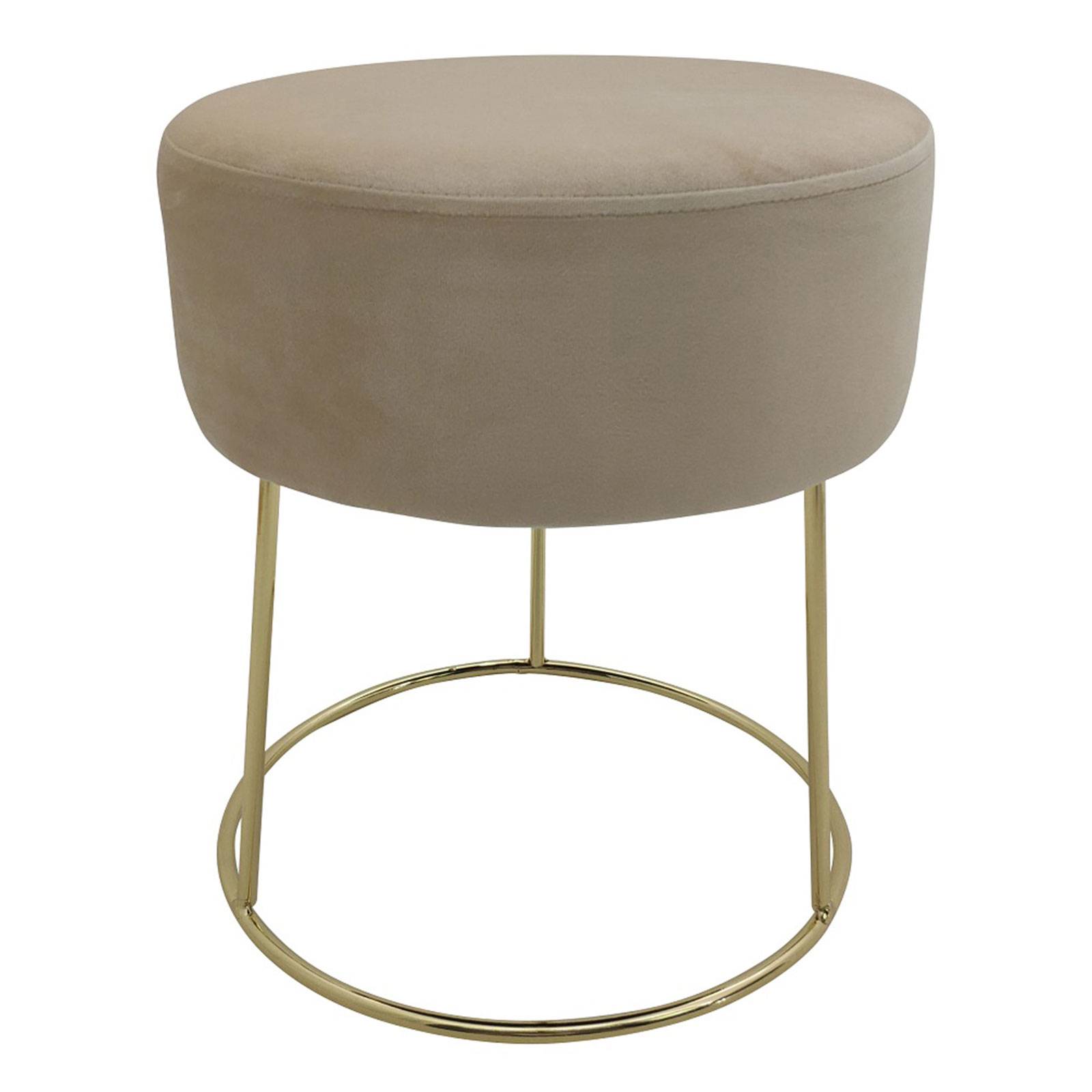 Echtwerk Sitzocker EW-SH-0416C Marylin mit Samtbezug