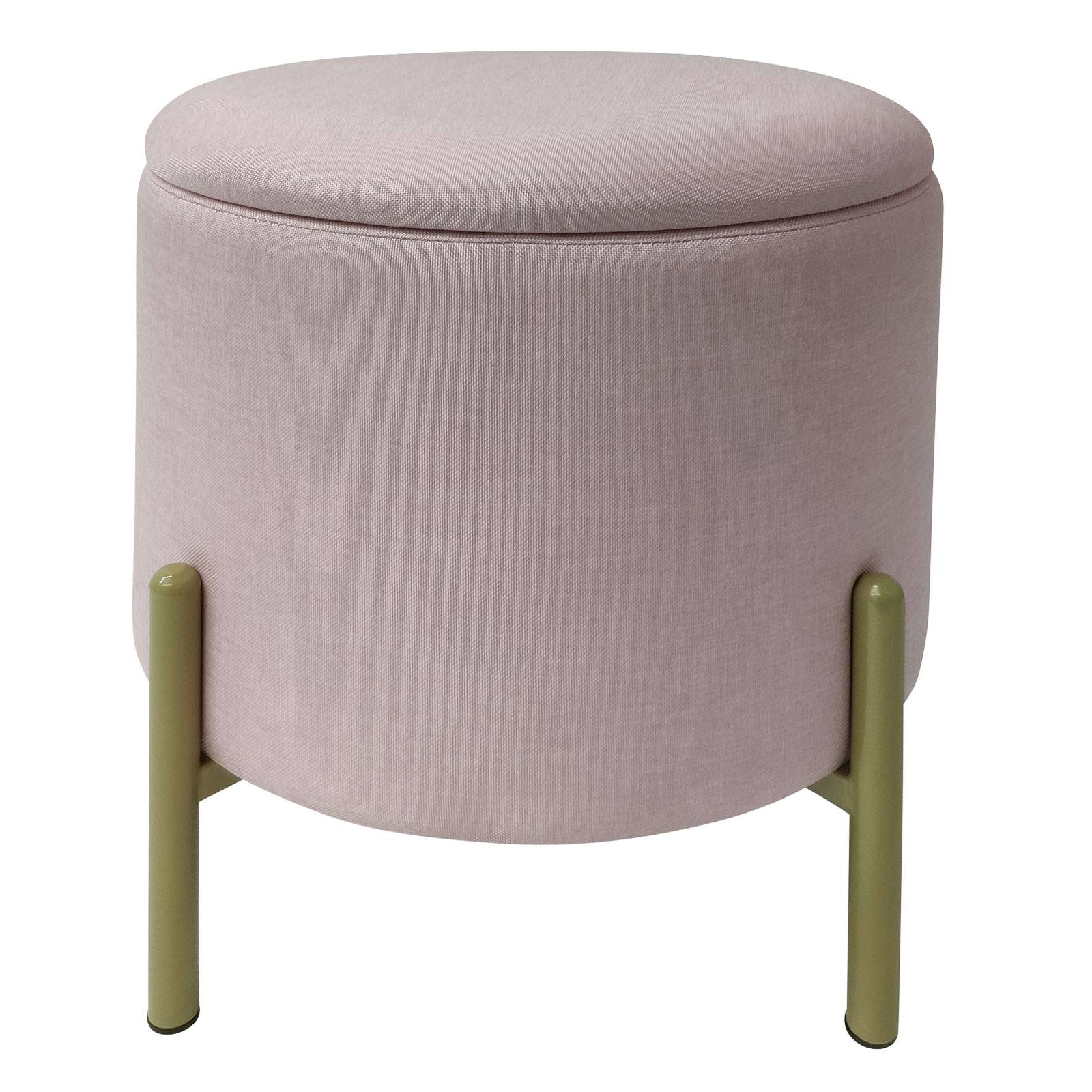 Echtwerk Sitzhocker EW-RH-0437R Logan mit Stauraum