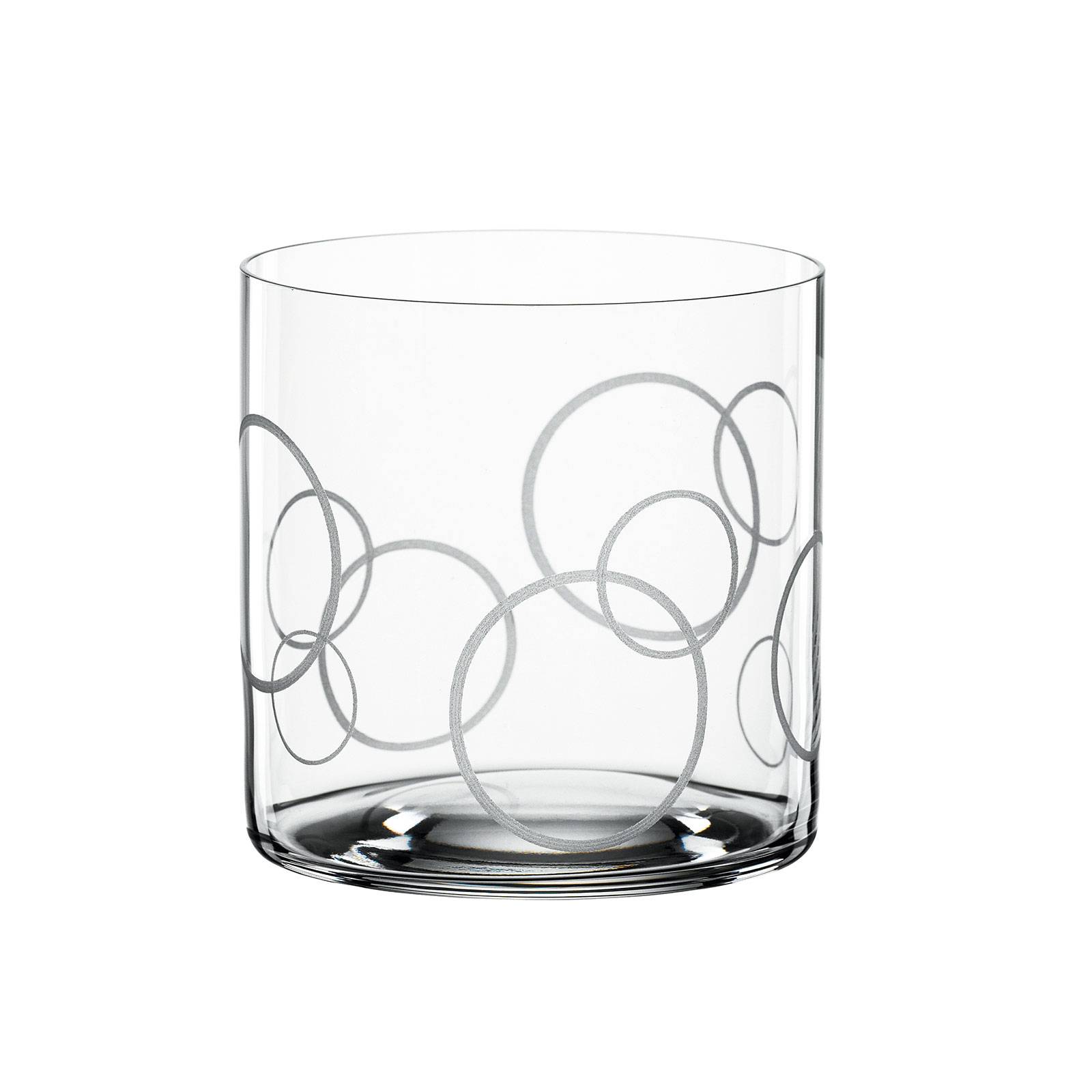 Spiegelau Signature Drinks Softdrinkbecher Circles, 2er-Set