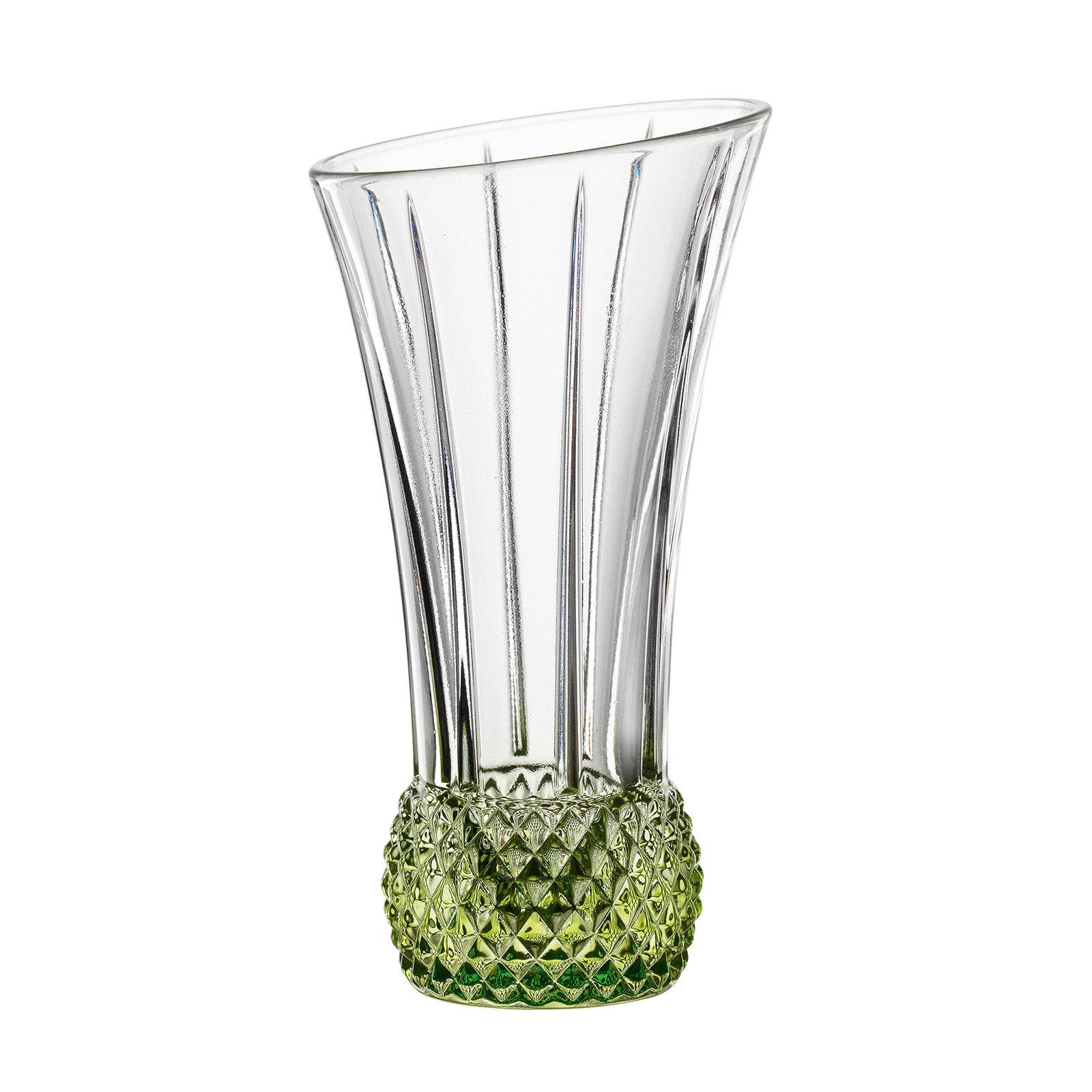 Nachtmann Spring Tischvasen lime, gemischte Designs, 2er-Set