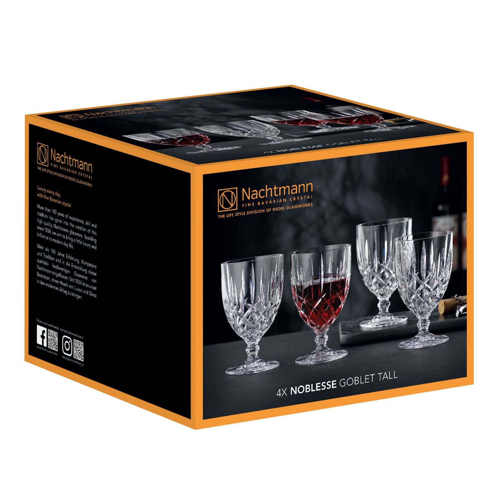 Nachtmann Noblesse Kelchglas Groß 4er Set