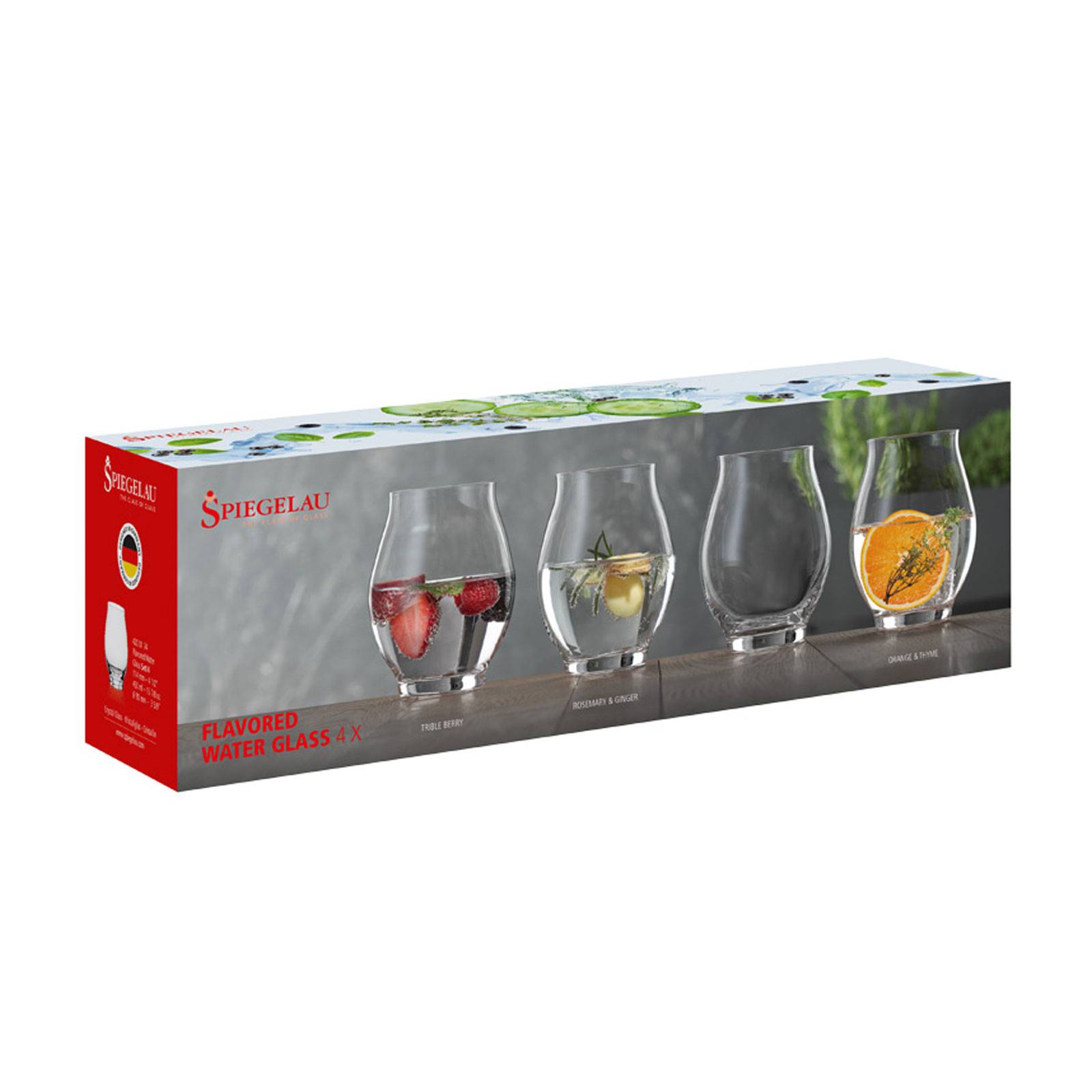 Spiegelau Flavored Water Glas, 4er-Set 4200174
