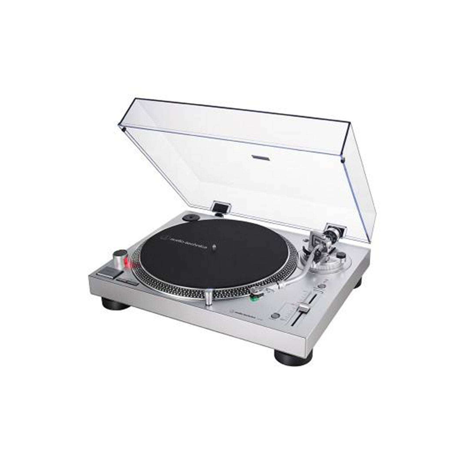 Audio-Technica AT-LP120X - Plattenspieler mit Direktantrieb - Manuell - Silber - Aluminium - 33 1/3,45,78 RPM - 33,45,7