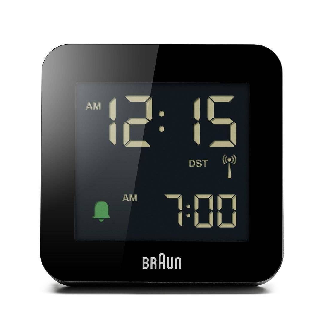 Braun 67018 Funkwecker digital schwarz