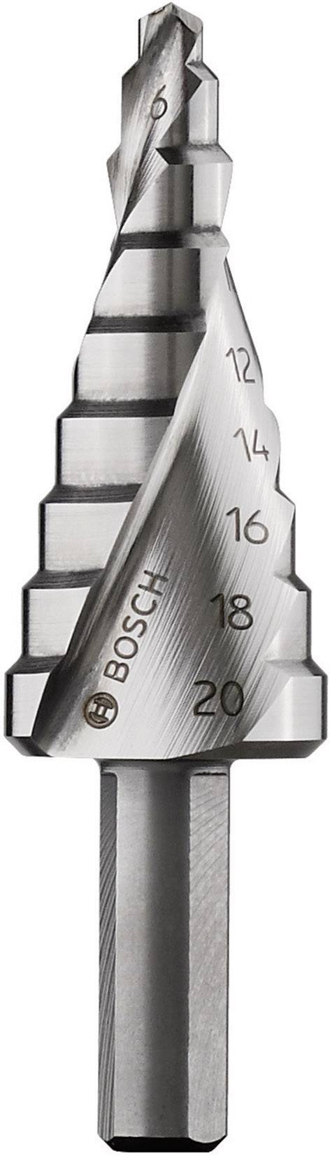 Bosch Accessories 2609255115 HSS Stufenbohrer Gesamtlänge 75mm 3-Flächenschaft 1St.