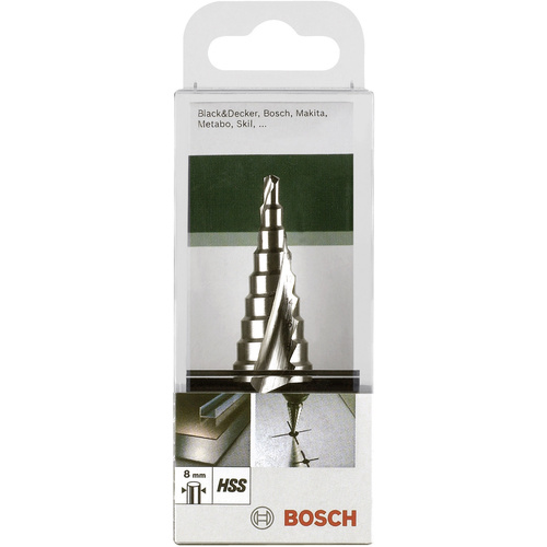 Bosch Accessories 2609255115 HSS Stufenbohrer 4 - 20mm Gesamtlänge 75mm 3-Flächenschaft 1St.