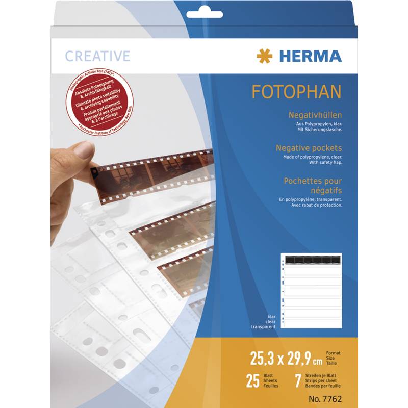 Herma Fotohüllen Transparent