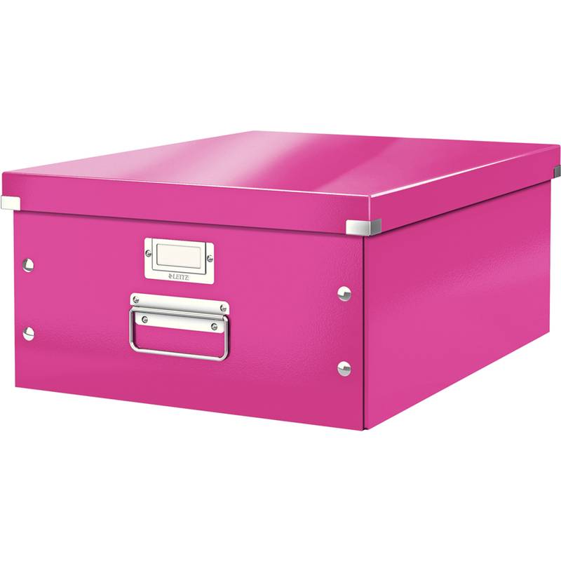 Ablagebox Click & Store A3 pink metallic