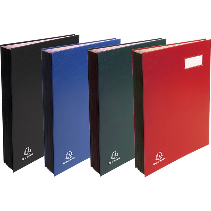 Unterschriftenmappe Klassik A4 20 Fächer schwarz