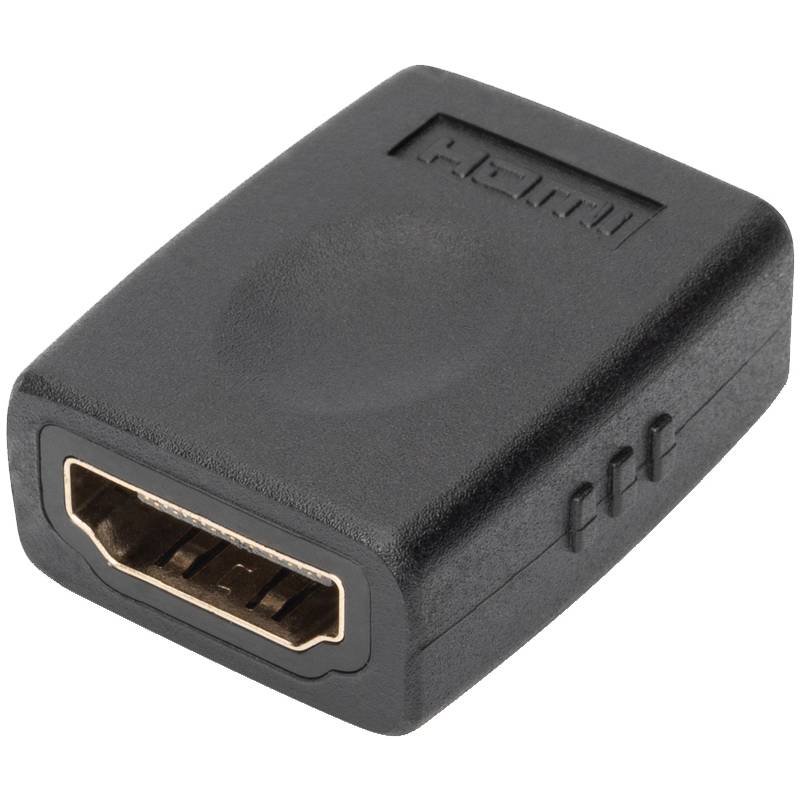 Digitus AK-330500-000-S HDMI Adapter [1x HDMI-Buchse - 1x HDMI-Buchse] Schwarz
