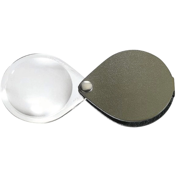 Eschenbach 1740260 Leder-Einschlaglupe Vergrößerungsfaktor: 3.5 x Linsengröße: (Ø) 60mm Grün Eschenbach 1740260 Leder-Einschlaglupe Vergrößerungsfaktor: 3.5 x Linsengröße: (Ø) 60mm Grün