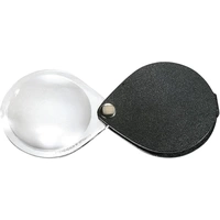 Eschenbach 1740550 Leder-Einschlaglupe Vergrößerungsfaktor: 3.5 x Linsengröße: (Ø) 50mm Schwarz Eschenbach 1740550 Leder-Einschlaglupe Vergrößerungsfaktor: 3.5 x Linsengröße: (Ø) 50mm Schwarz