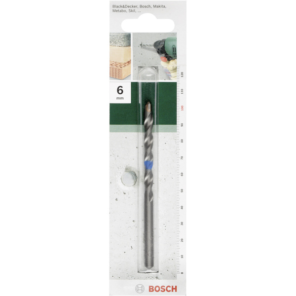 Bosch Accessories 2609255403 Hartmetall Beton-Spiralbohrer 5 mm Gesamtlänge 85 mm Zylinderschaft 1