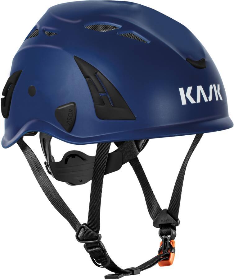 Schutzhelm KASK Superplasma AQ / Hi Viz (Industrie- und Kletterhelm) WHE00104-208.UNI Farbe blau Typ AQ KWF-Zertifizie