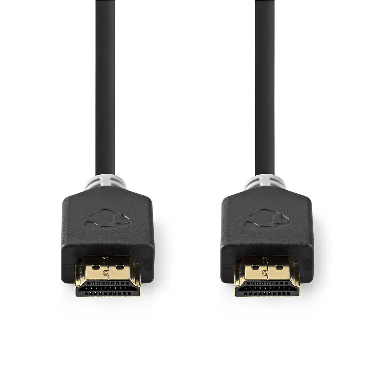 Nedis High Speed ​​HDMI Kabel mit Ethernet | CVBW34000AT05 | Anthrazit