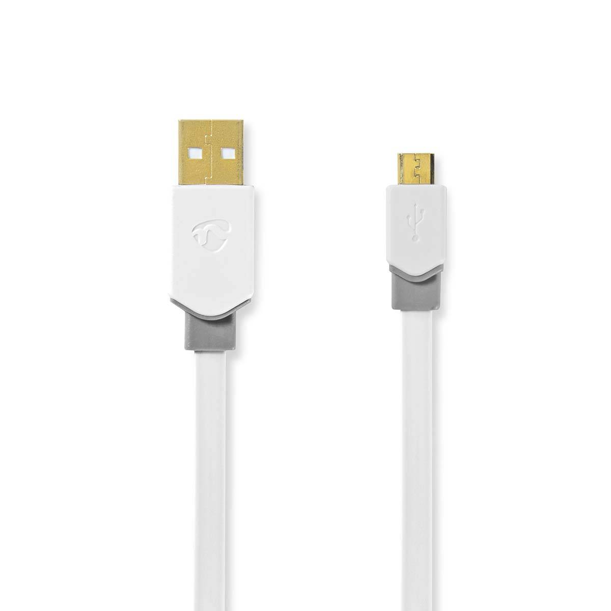 Nedis USB-Kabel | CCBW60500WT10 | Weiss