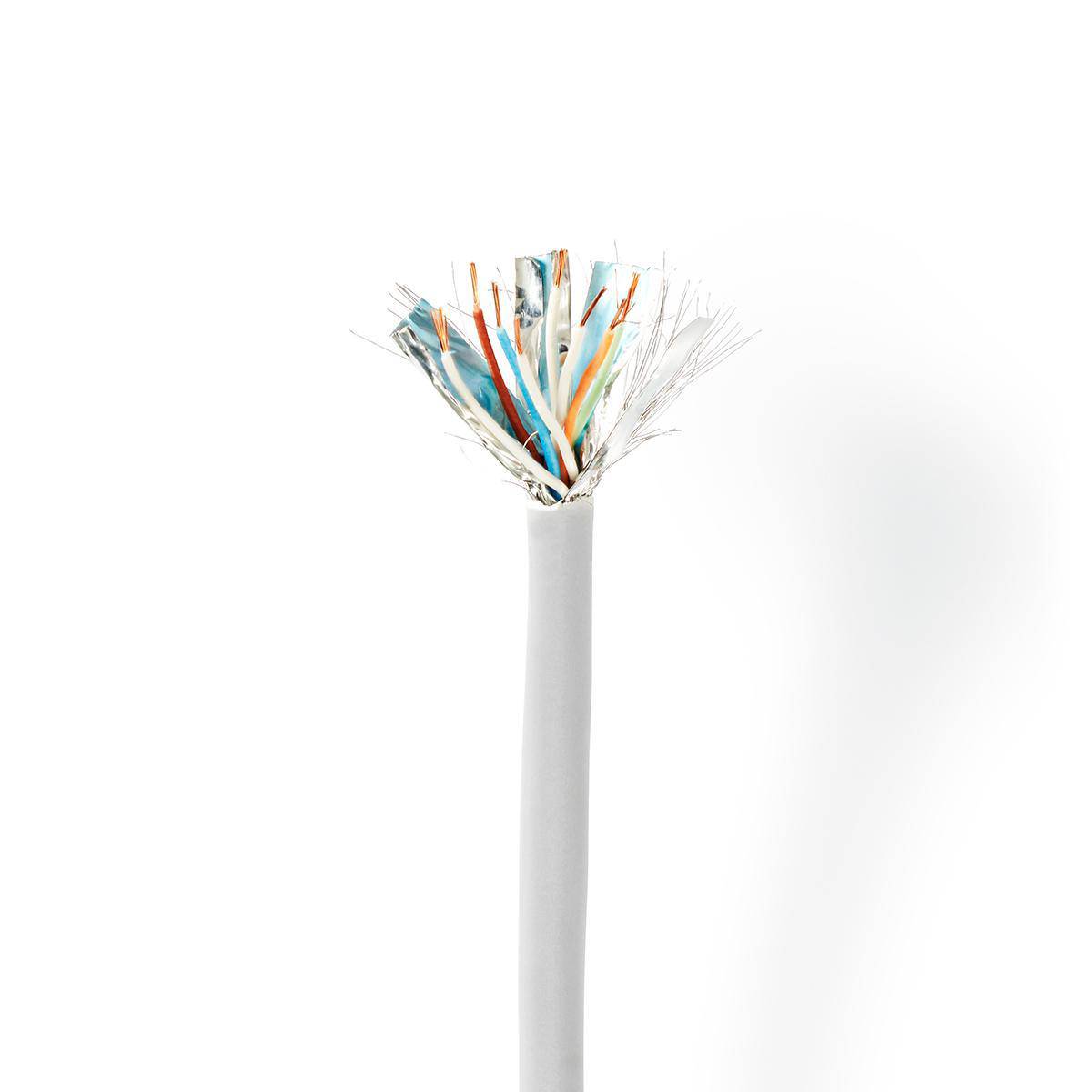 Nedis Netzwerk-Kabel Rollen | CCBGSFTP5GY100 | Grau