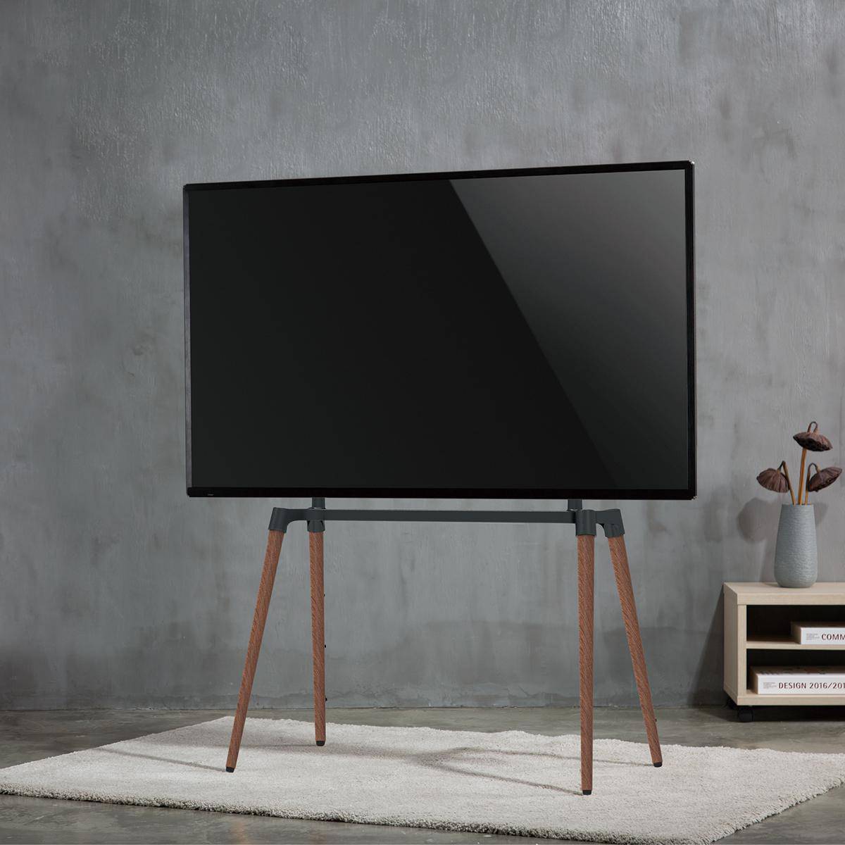 Nedis TV Bodenständer | TVSM7250BK | Schwarz