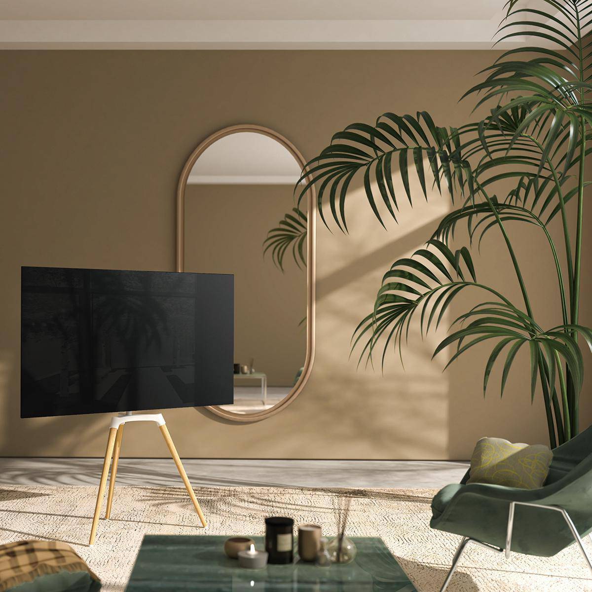 Nedis TV Bodenständer | TVSM7060WT | Weiss