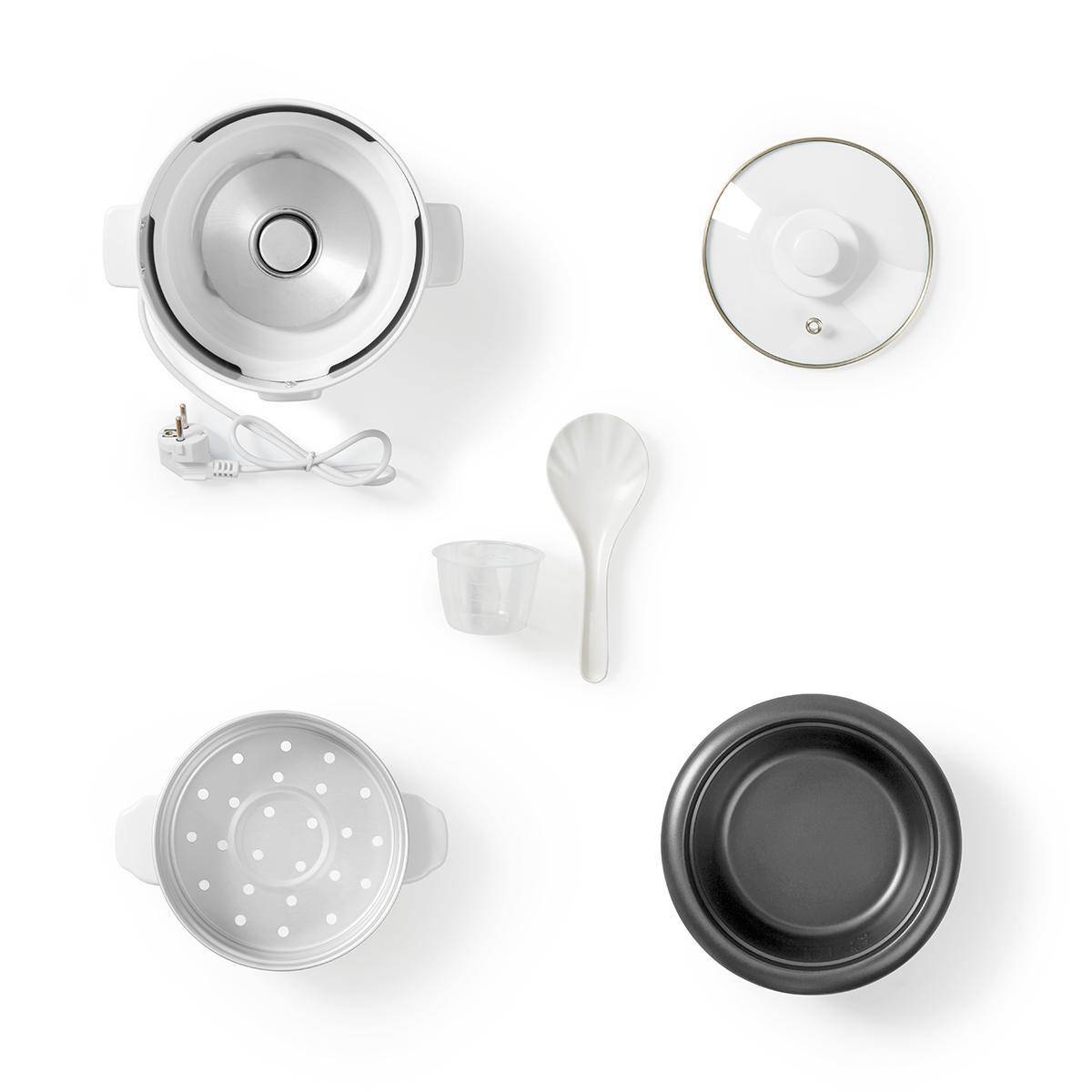 Nedis Reiskocher | KARC06WT | Weiss