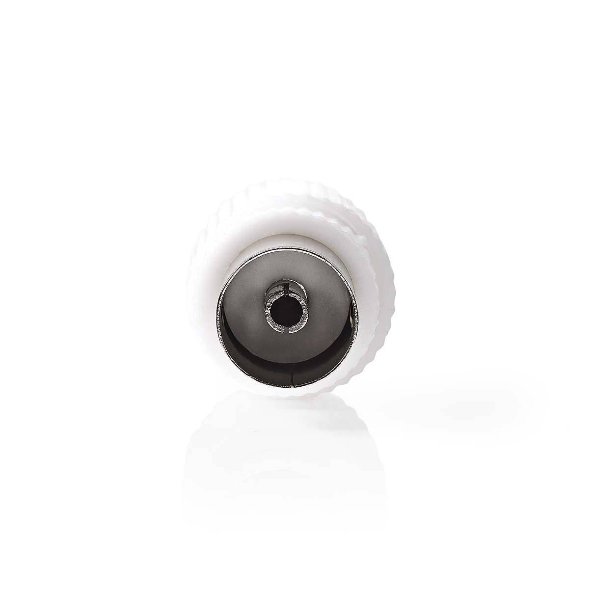 IEC Coax Connector Recht Female/Vernikkeld 75 Ohm Schroef Diameter - Kabel - Net
