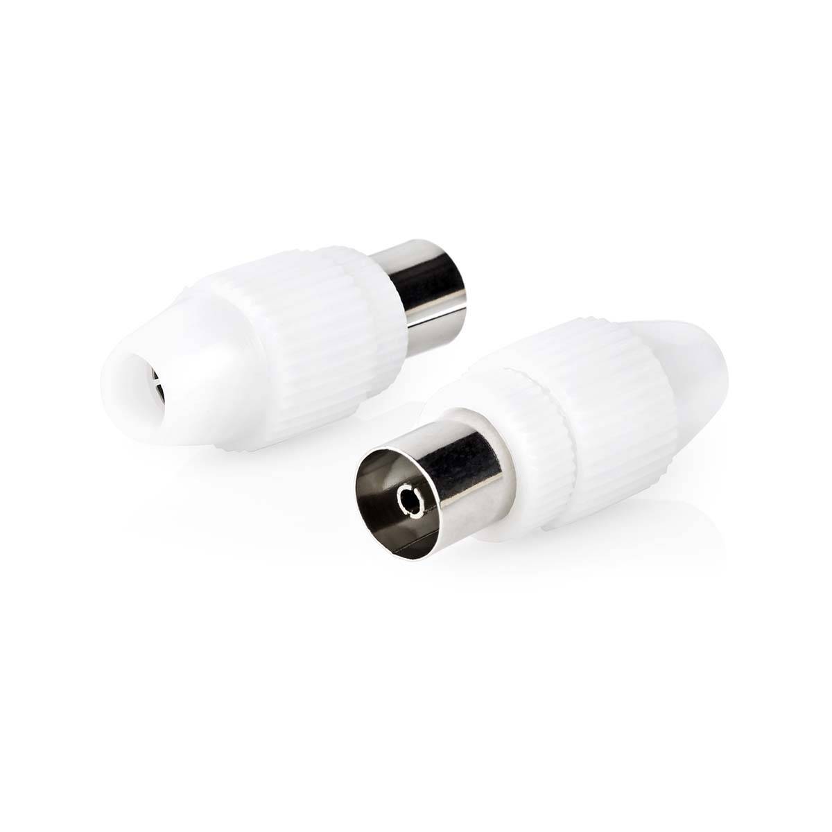 IEC Coax Connector Recht Female/Vernikkeld 75 Ohm Schroef Diameter - Kabel - Net