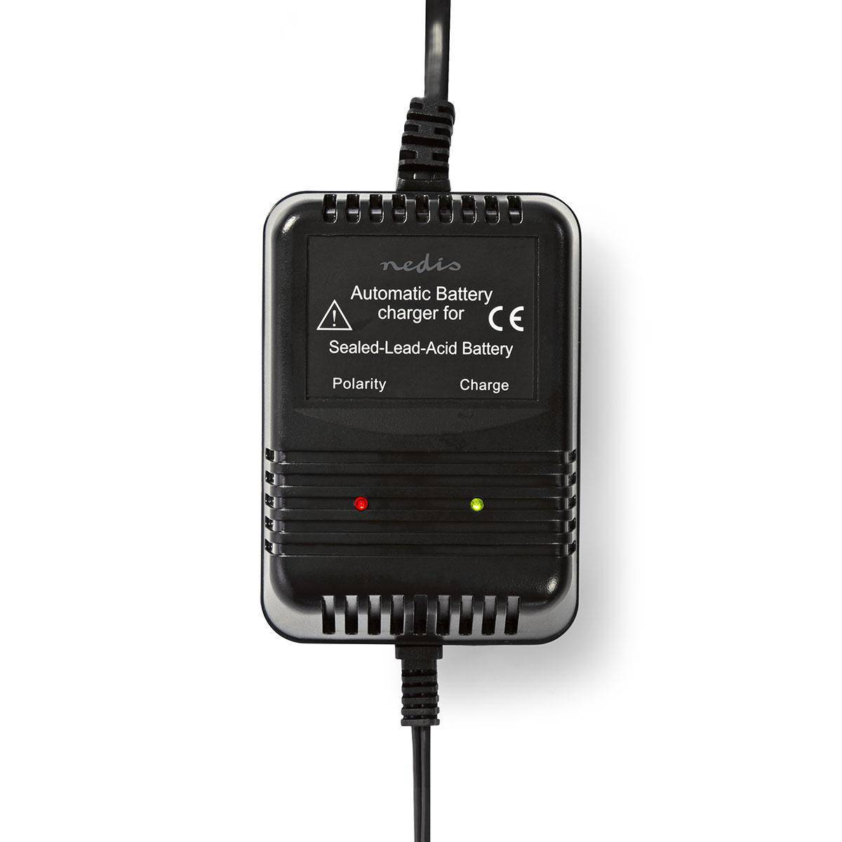 Nedis Blei-Säure-Batterie-Ladegerät| 2.3/6.9/13.8 V DC| 0.6 A| Ladeerhaltung|
