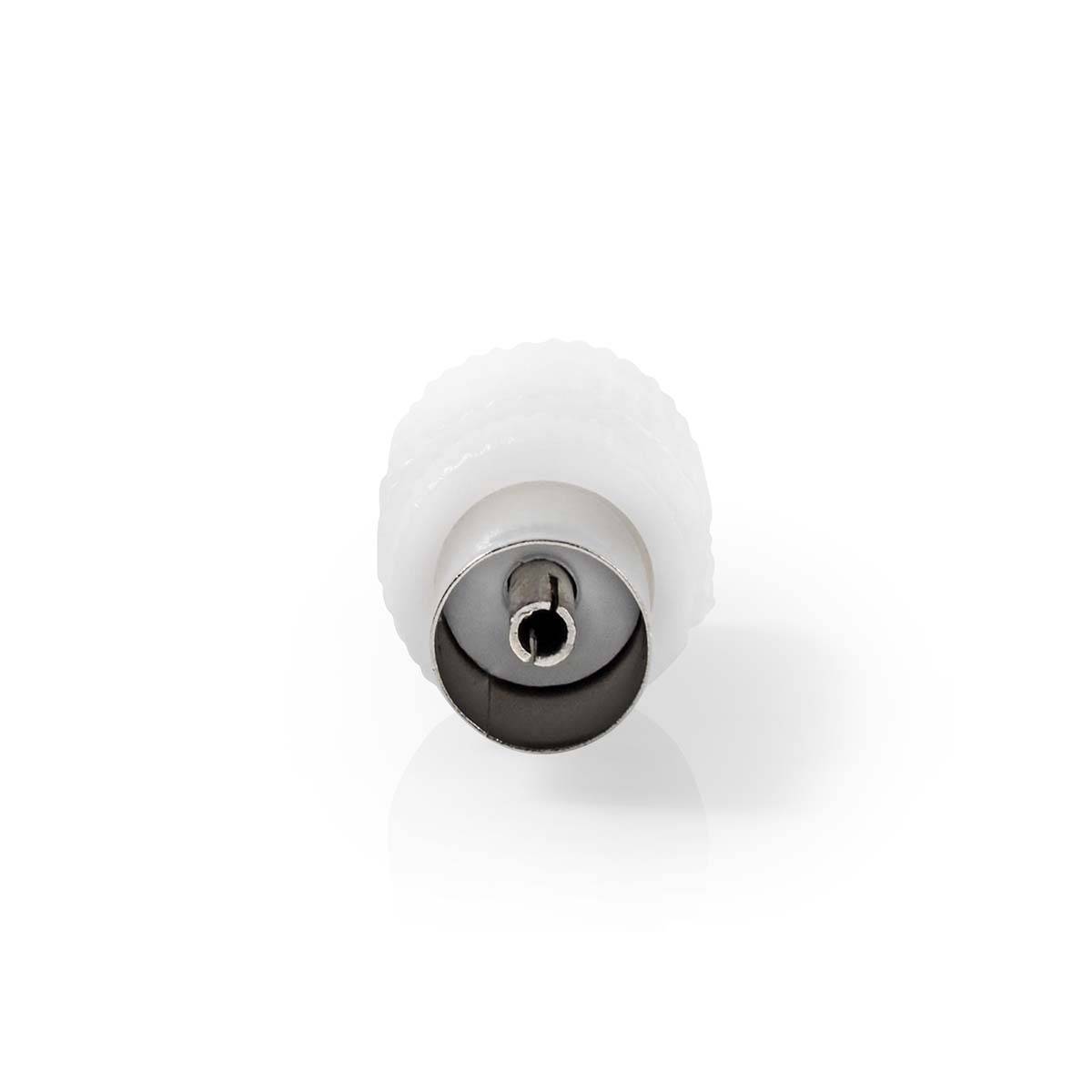 IEC Coax Connector/Recht/Female/Male/Vernikkeld/75 Ohm/Schroef/Diameter - Kabel