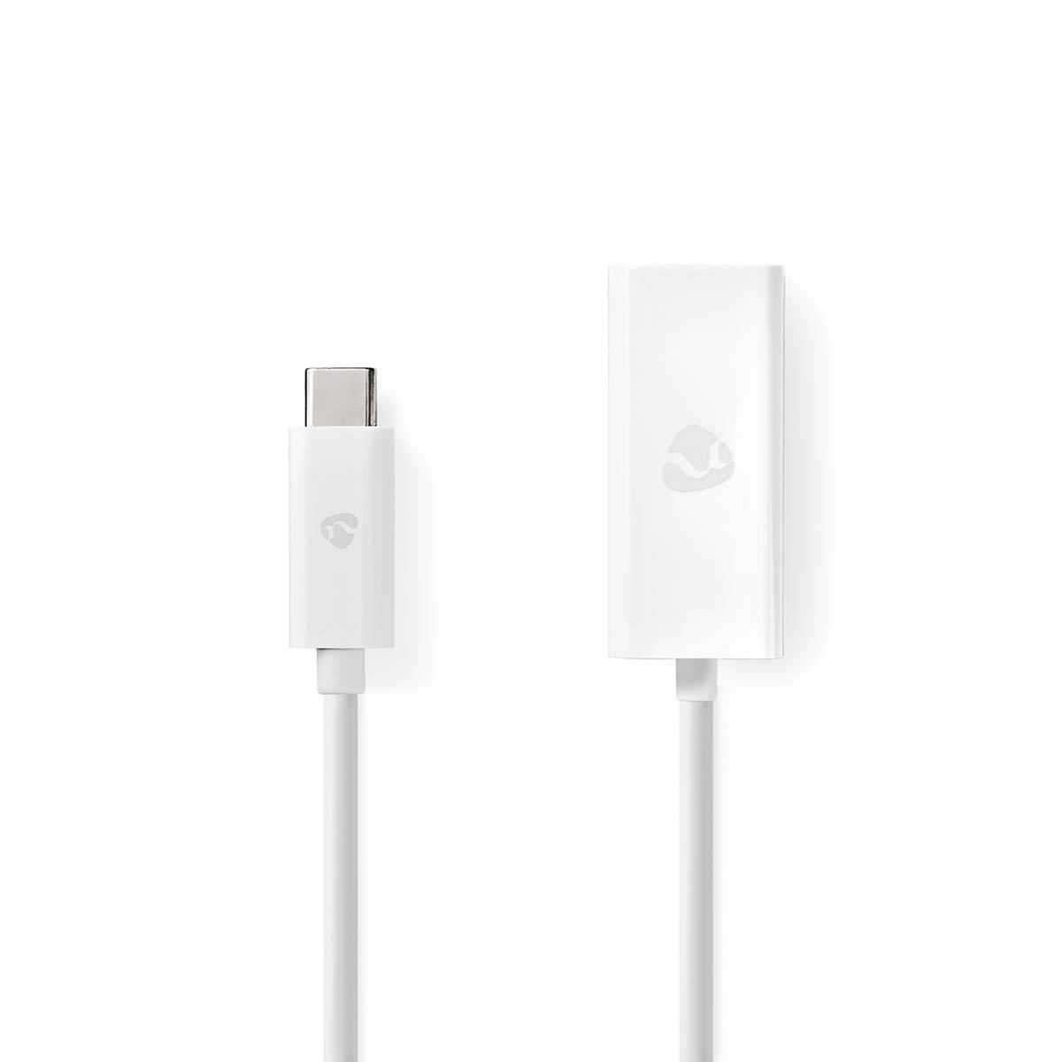 Nedis USB-Netzwerkadapter | CCGB64950WT02 | Weiss