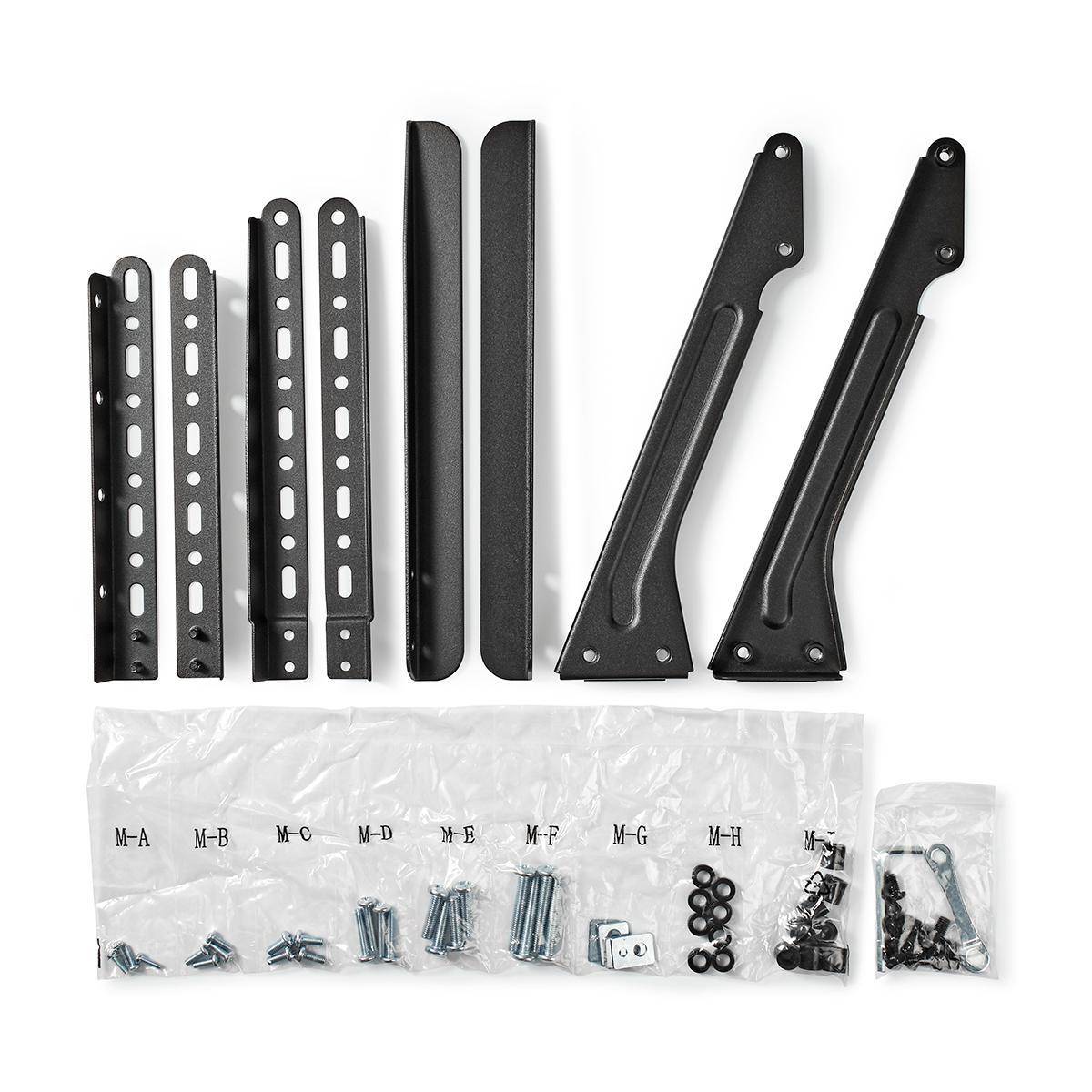 Nedis Fester TV-Ständer | TVSM1050BK | Schwarz