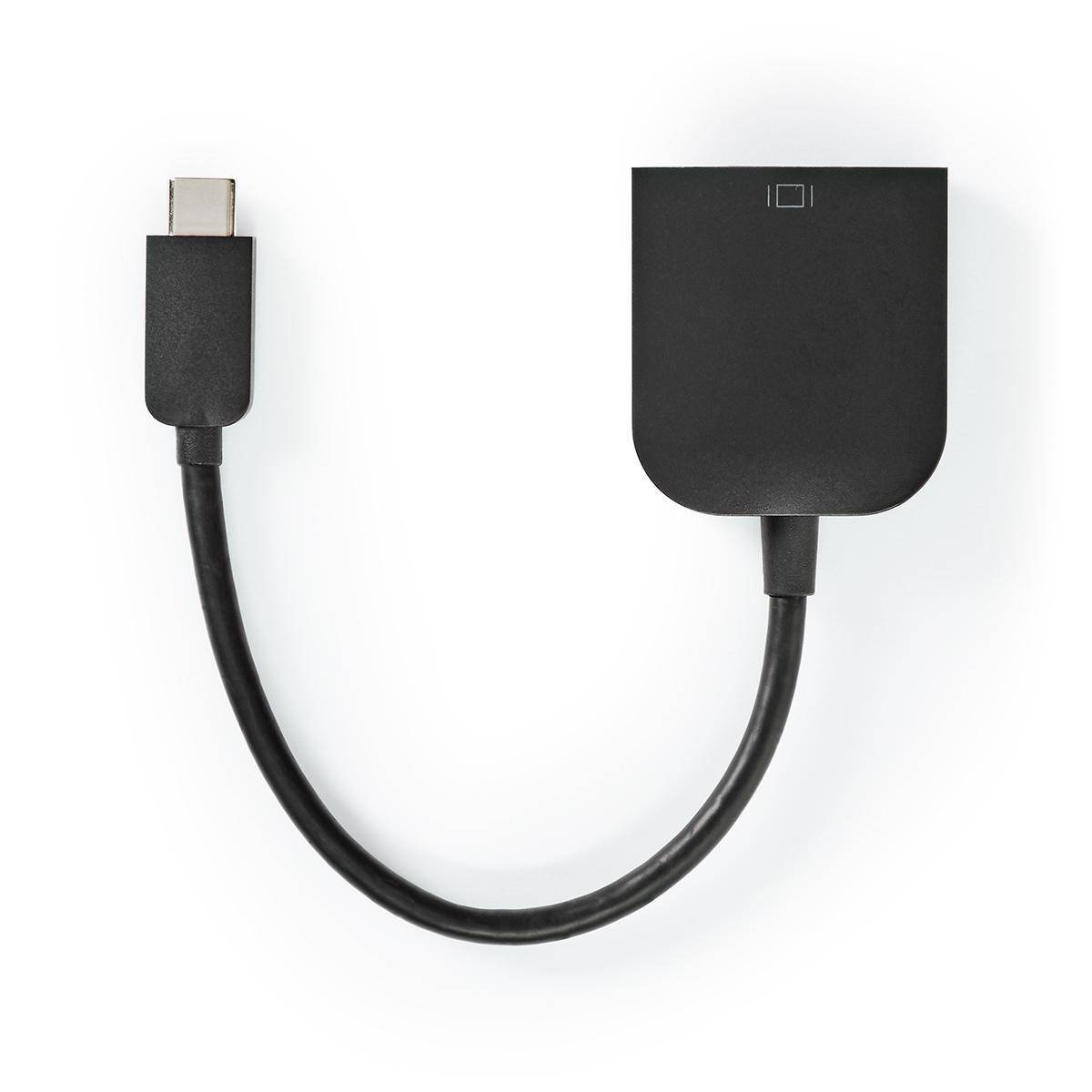 Nedis USB-C Adapter | CCGP64852BK02 | Schwarz