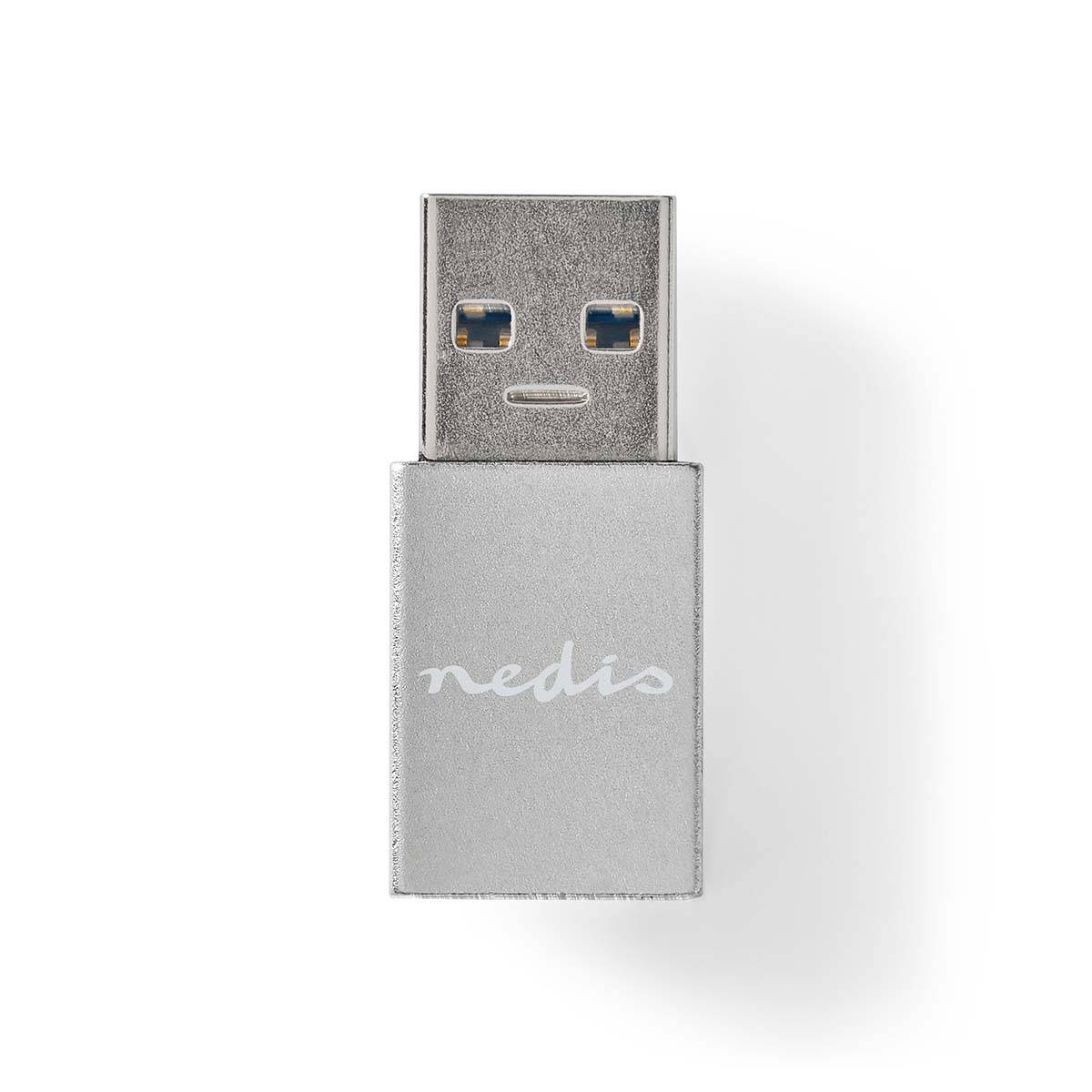 Nedis USB-A Adapter | CCGB60925GY | Schwarz