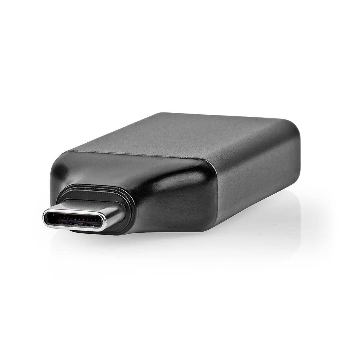 Nedis USB-C Adapter | CCGP64350GY | Schwarz