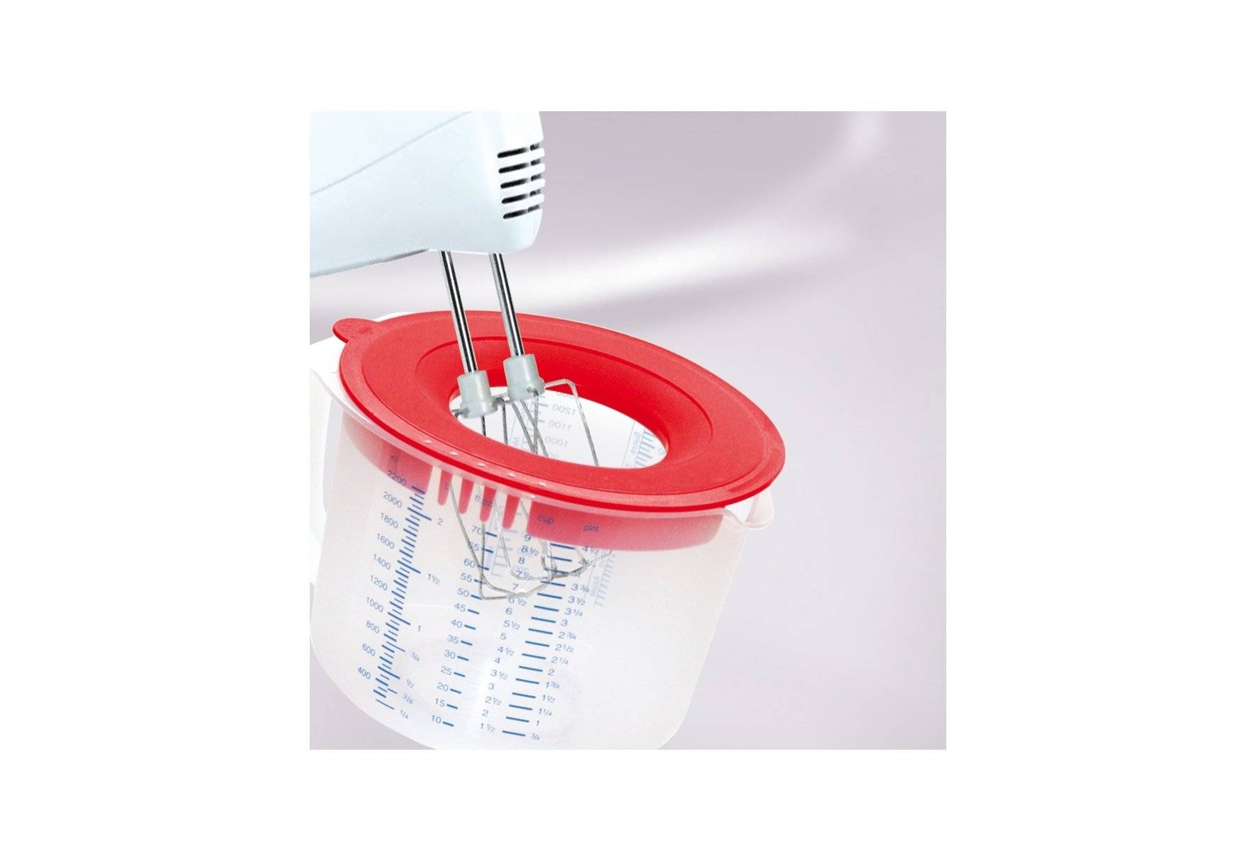 Dr. Oetker Mess- und Rühr-/Mess-/Rührbecher, 2,2 L, mit unterschiedlichen Messskalen, mit