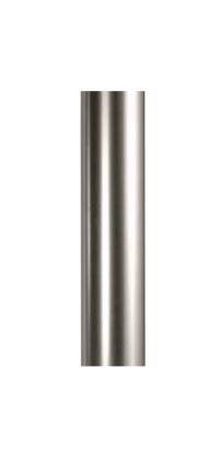 Bertrams 31610 Ofenrohr 50cm FAL - Stahlblech feueraluminiert, Silber, 50