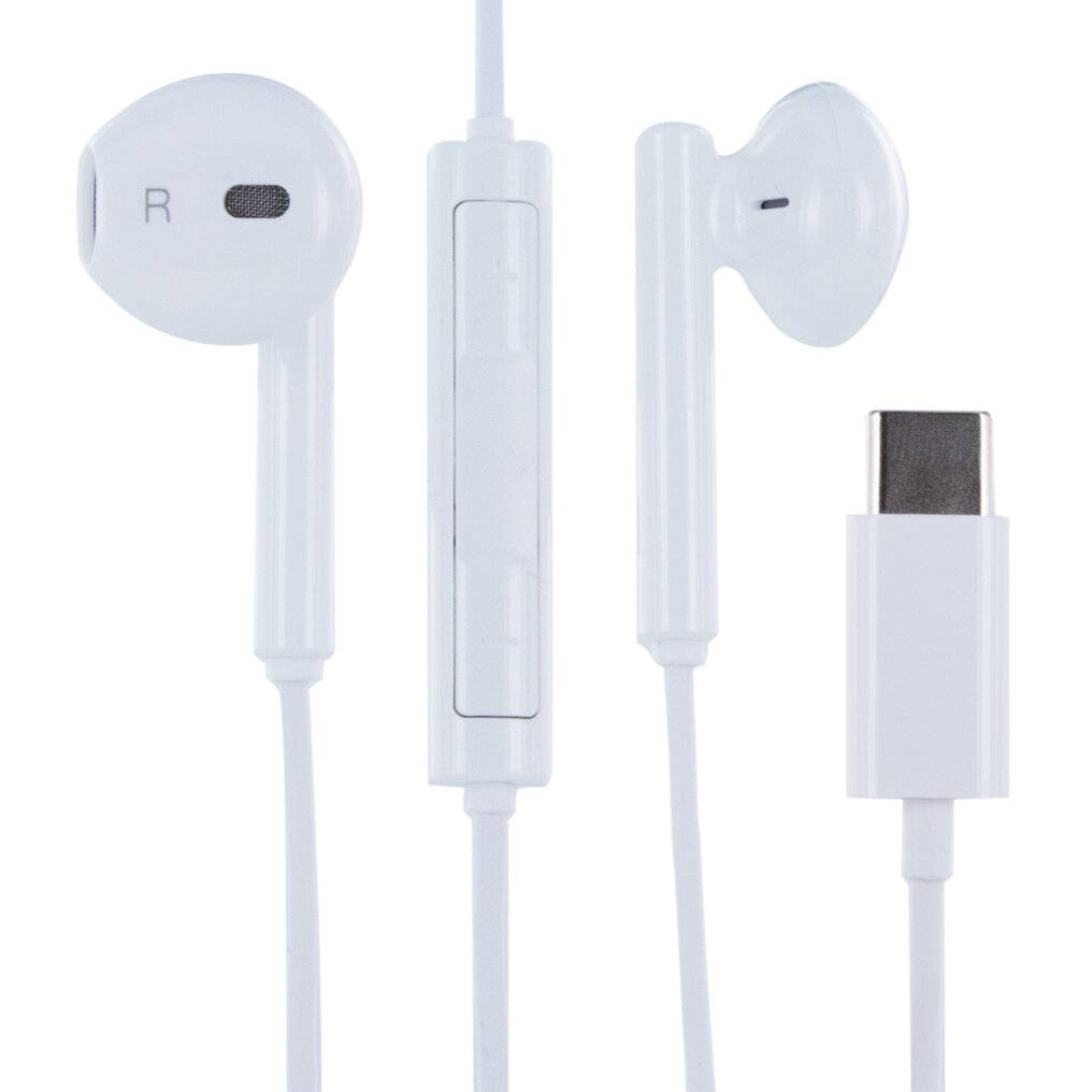 HUAWEI CM33 In Ear Kopfhörer kabelgebunden Weiß Lautstärkeregelung