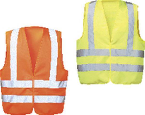 F-WICA-TEX-Polyester-Warnweste, *EGON, fluoreszierend gelb