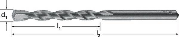Bosch Accessories CYL-3 2608597660 Hartmetall Beton-Spiralbohrer 6 mm Gesamtlänge 100 mm Zylinderschaft 1 St.