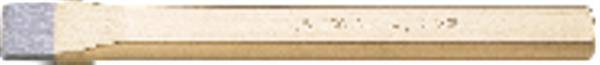 Flachmeißel flachoval 310 175 1 Länge 175 mm Schneidenbreite 21 mm Stahlstärke 20 x 12 mm