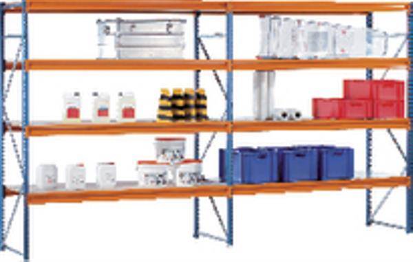 Weitspannregal W100 AR 3000x1785x1000 mm Stahlb.