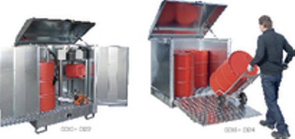 Gebinderegal Typ GR-A, verzinkt