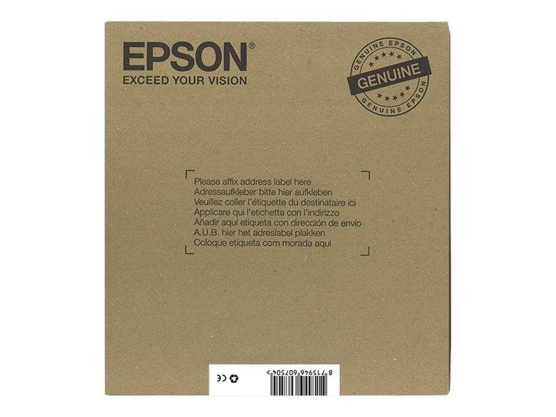 Epson Druckerpatrone T1626, 16 Easy Mail Packaging Original Kombi-Pack Schwarz, Cyan, Magenta, Gelb C13T16264511